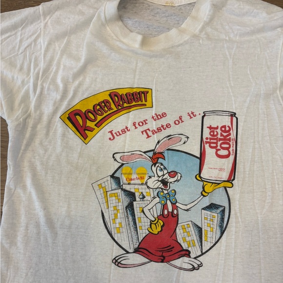 VINTAGE RODGER‎ RABBIT TEE - Picture 2 of 3